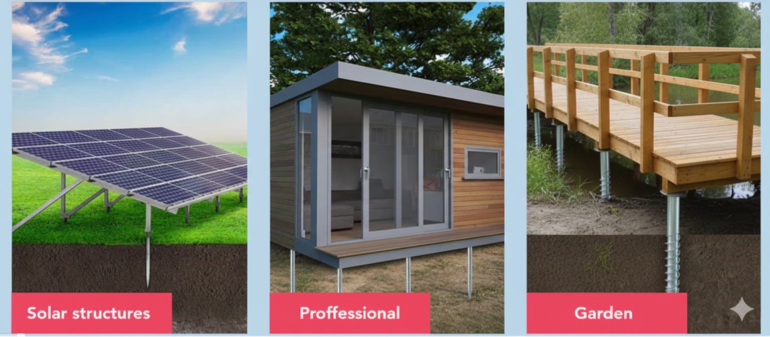 Aplicatii suruburi fundatie